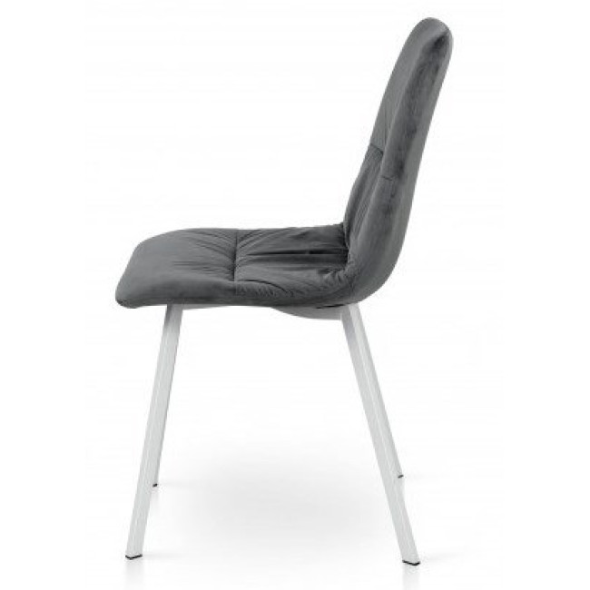 Стілець Авері білий/сірий