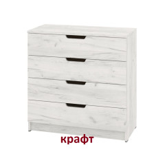 Комод у спальню вітальню передпокій 4 ящики 80/38/80 см К-4 ЄКО Пехотін