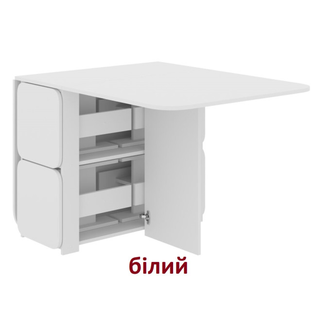 Стіл книжка 7+4 табурета сонома Пехотін