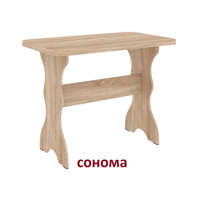 Стіл нерозкладний-1 сонома Пехотін