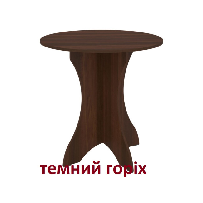 Стіл круглий нерозкладний-2 тахо Пехотін