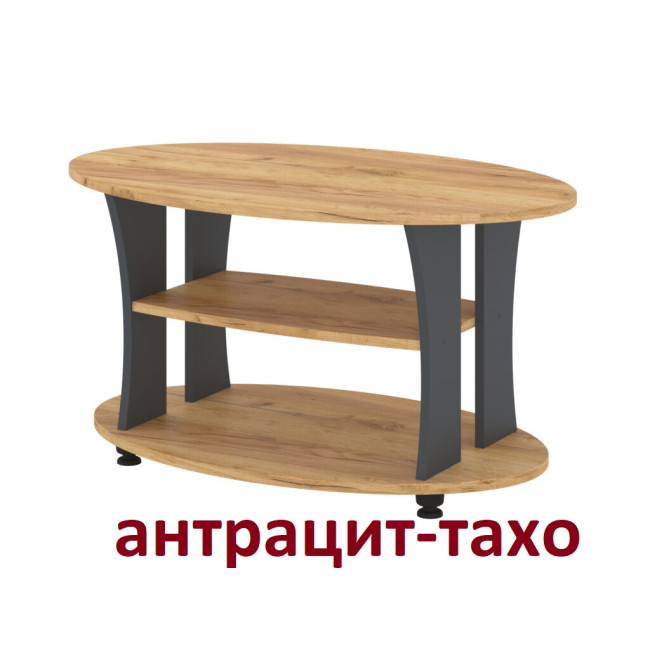 Стіл журнальний Камелія 90/57см Пехотін