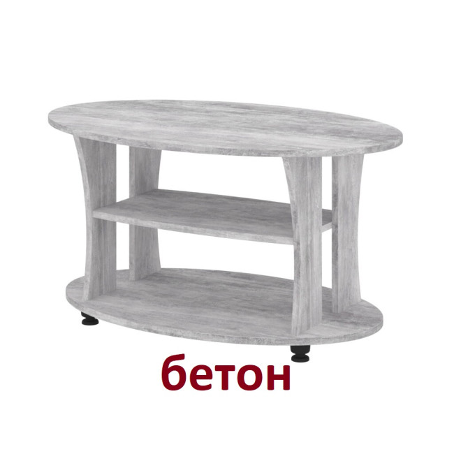 Стіл журнальний Камелія 90/57см Пехотін