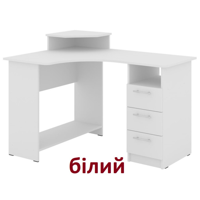 Стіл комп'ютерний кутовий 120/88 см Компакт Пєхотін