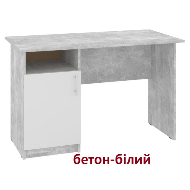Стіл письмовий офісний 120 см 1 двері Леон Пехотін