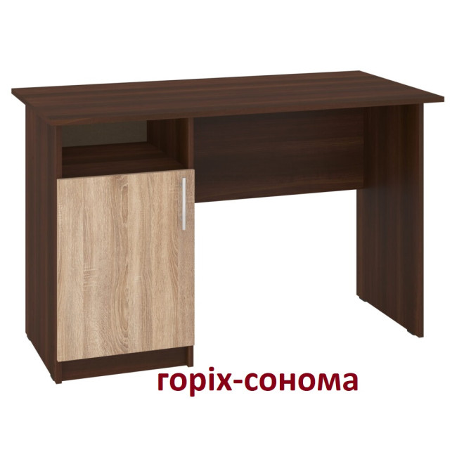 Стіл письмовий офісний 120 см 1 двері Леон Пехотін