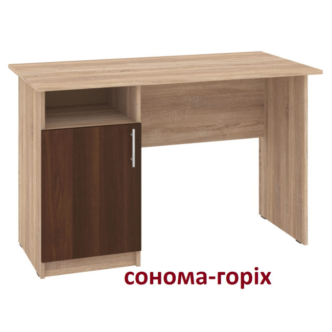 Стіл письмовий офісний 120 см 1 двері Леон Пехотін